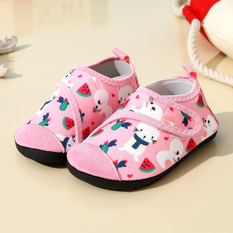 Vier-Jahreszeiten-Bodenschuhe und Socken für Kinder, rutschfeste atmungsaktive Babyschuhe für drinnen, geeignet für Jungen und Mädchen, für Fitness, Seilspringen und