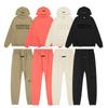 Felpa con cappuccio e stampa FOG Flocked ESSENTIALS, vestibilità larga, per giovani, casual