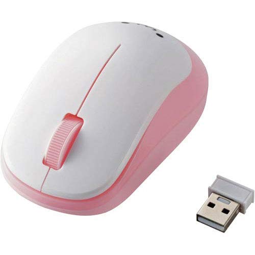 ELECOM BlueLED Mouse/EPRIM/Wireless/3-Button/Pink M-DY12DBPN