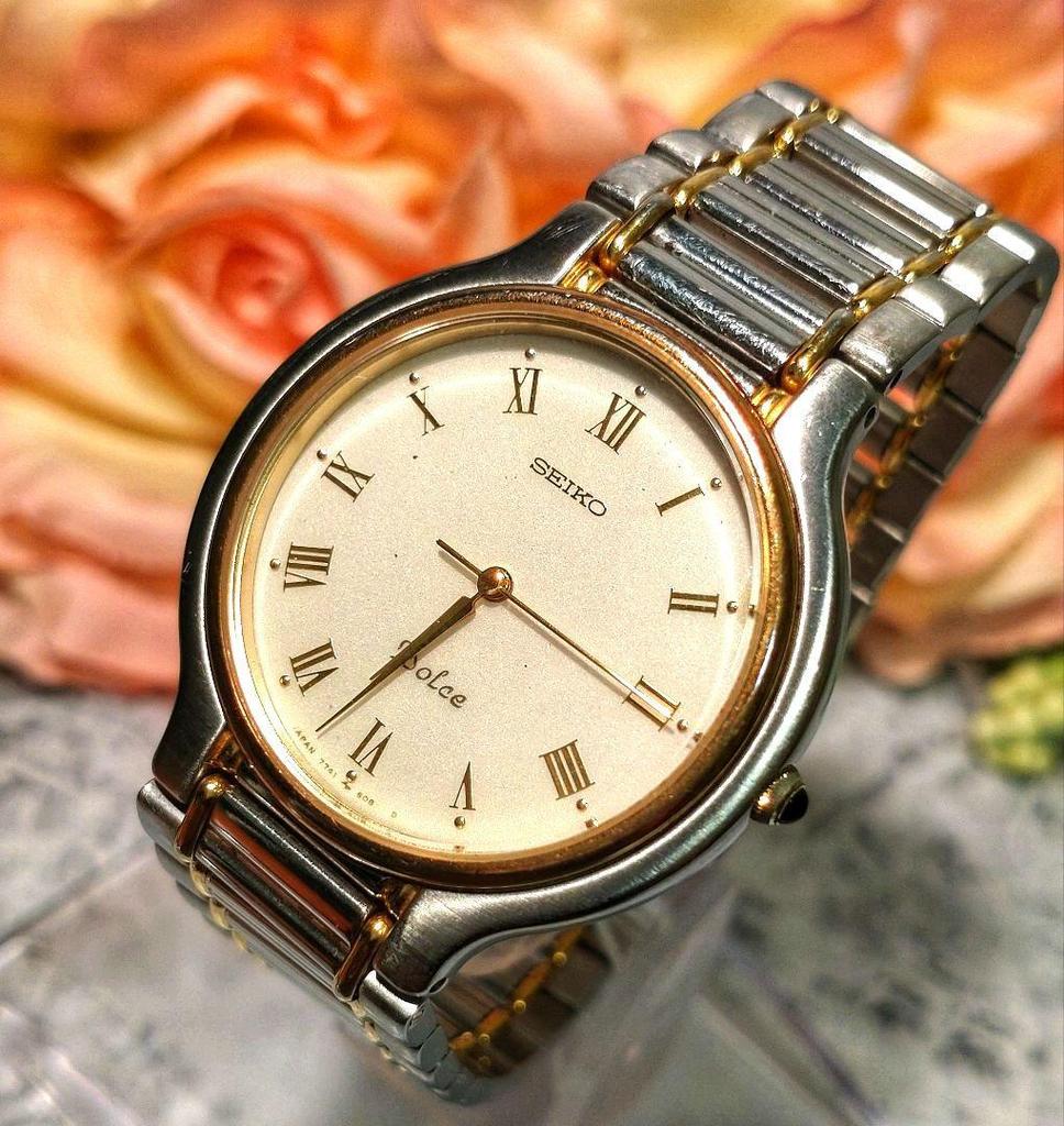 [USED] SEIKO Dolce Watch In Silver/Gold