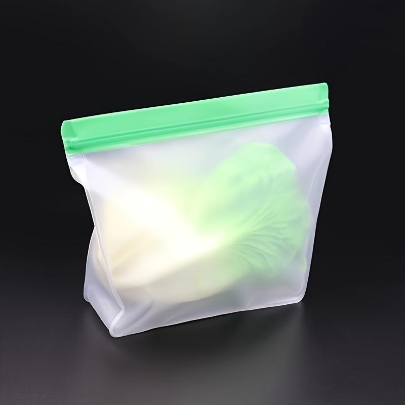 Reusable Silicone Food Storage Bag, Leak Proof And Reusable Freezer Bag, Travel/home Storage Bag  (excluding Bisphenol A)