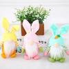 Velikonoční Králíček Gnóm Barevný Králíček Plyšový Závěsný Sváteční Party Potřeby Plyšový Králík Goblin Dekorace Pro Obývací Pokoj Poličku Dům