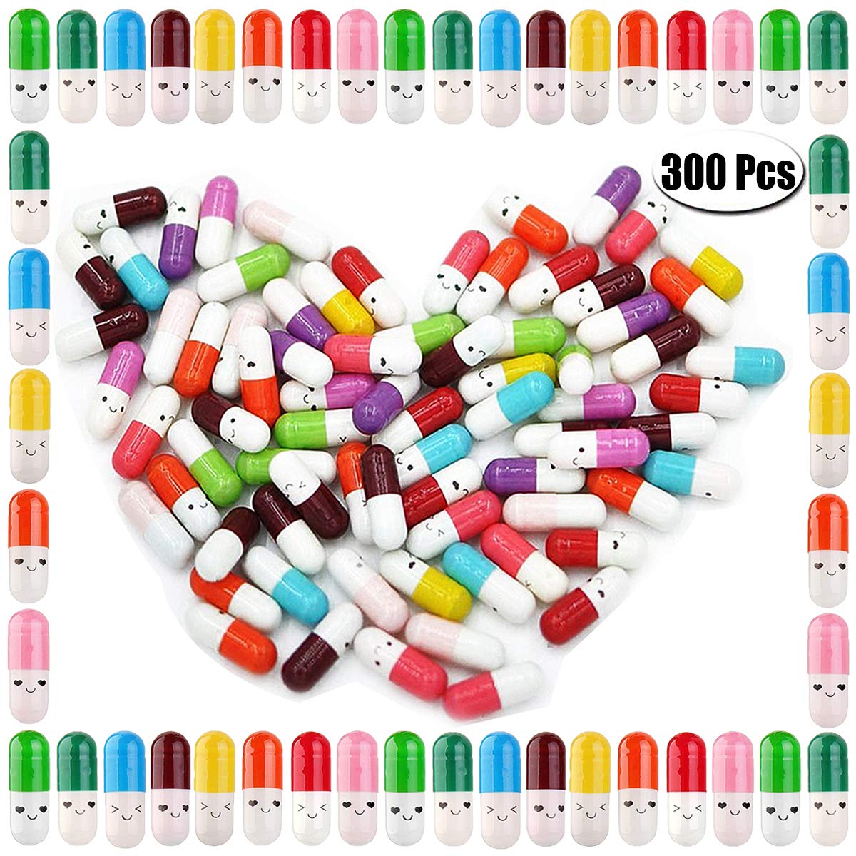 Tiny Love Message Capsule Letter In A Bottle Cute Love Friendship Half Pill In R 1053 538₽