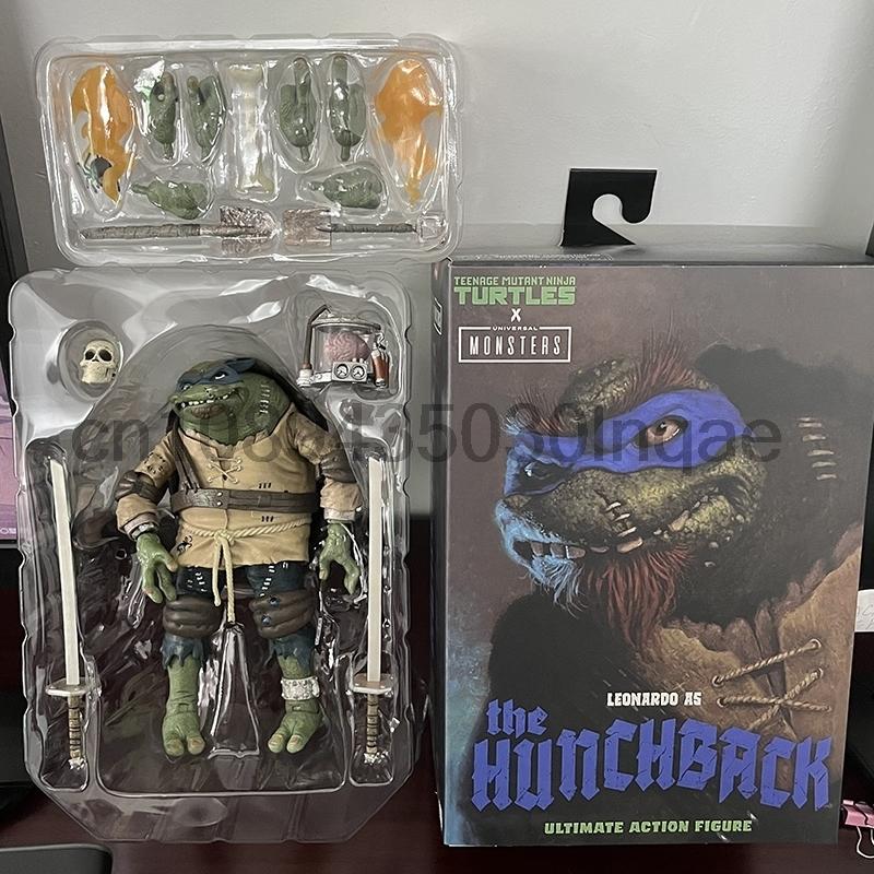NECA Last Ronin Leonardo April Oneil Casey Jones Hunchback Michelangelo Mummy Raphael Frankenstein Monster Turtle Action Figure