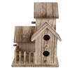 Wooden Birdhouse Small Outdoor Garden Bird Nesting Box Bird House Pet Supplies Decoration