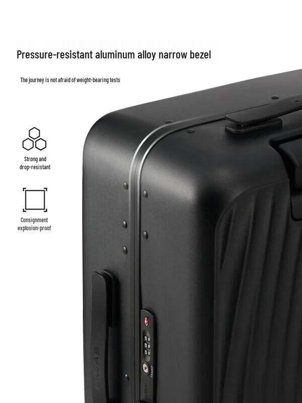 OIWAS Business Travel Aluminum Frame PC Luggage
