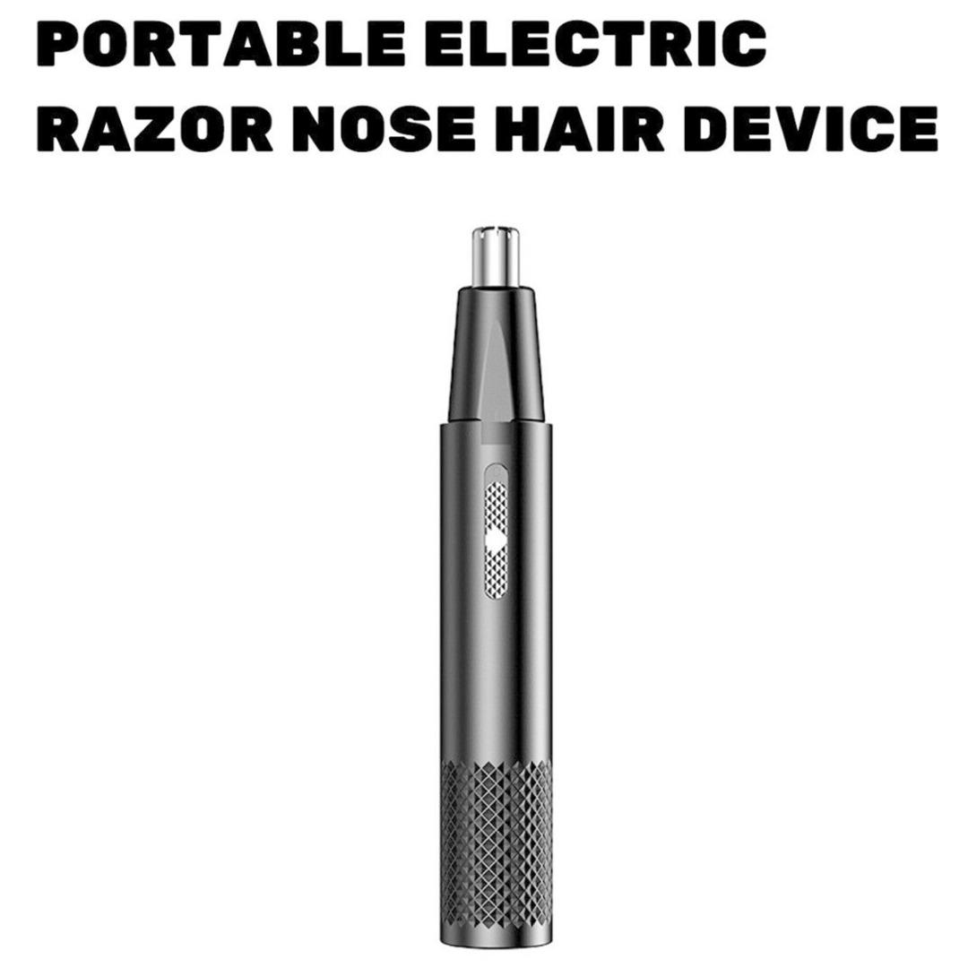 

PDTO Електричний тример для стрижки з носа і вух Чоловіча акумуляторна машинка для стрижки USB чорний