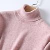 Women's 2026 Cashmere Knit High Neck Sweater - Autumn/Winter Short Top