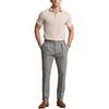Polo Ralph Lauren SS24 Logo Embroidered Striped Trim Slim Fit Short Sleeve Polo Shirt Men polo shirts Beach-Beige MNPOKNI1N822953-250