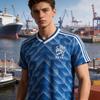 Maillot de Football Vintage Équipe Nationale des Pays-Bas Manches Courtes Rétro Chemise de Football Hommes Femmes Vêtements de Sport