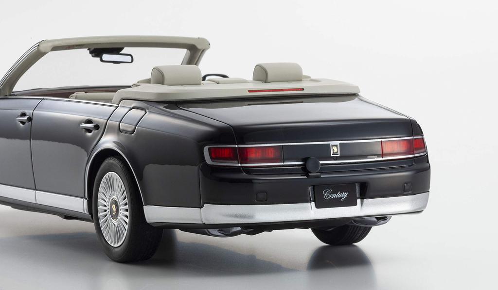 Kyosyo Samurai Toyota Century Open Black Finished Product KSR18052BK 1/18