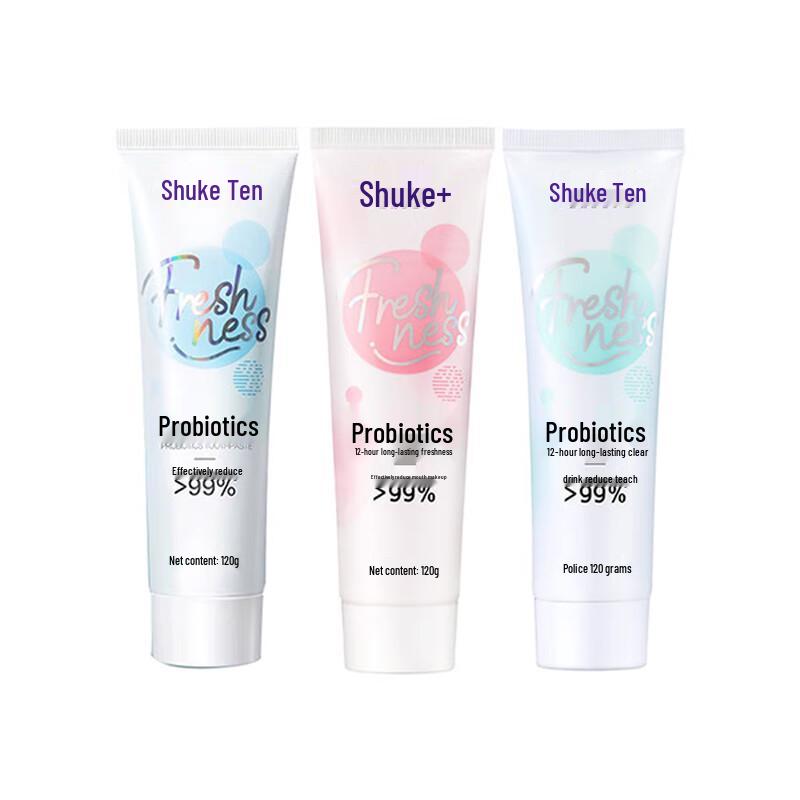 

Shuke Fresh Clean Series Toothpaste 3-Pack