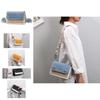 Small Square Pu Shoulder Bag In Multiple Colors For Everyday Use