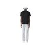 STONE ISLAND Einfarbiges Slim Fit Rundhals-Kurzarm-T-Shirt Herren Oberteile Schwarz K2S152100029S0057-V0029