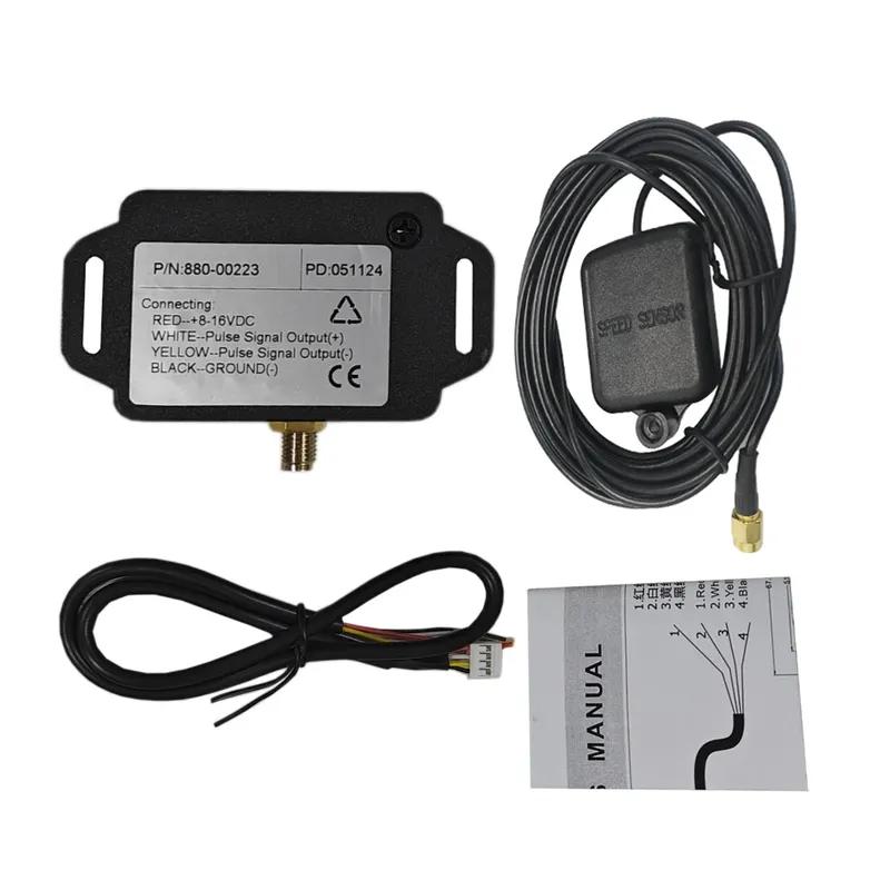 ELING Speedometer Sender Adapter Speed Signal Convertor Shift between GPS and Pulse with GPS Antenna 8-16VDC