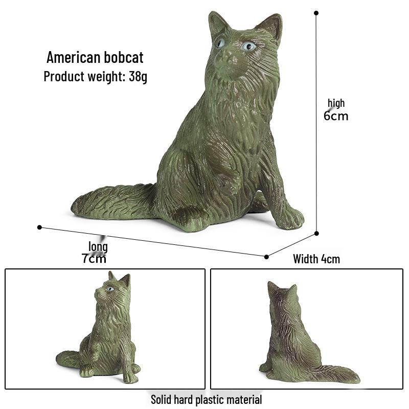 Cross-Border Cat Simulation: Persian, American Shorthair, Domestic Cat Decorative Model