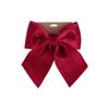 Christmas Decorations High-end Gold Velvet Bow Christmas Flocking Bow Large Red