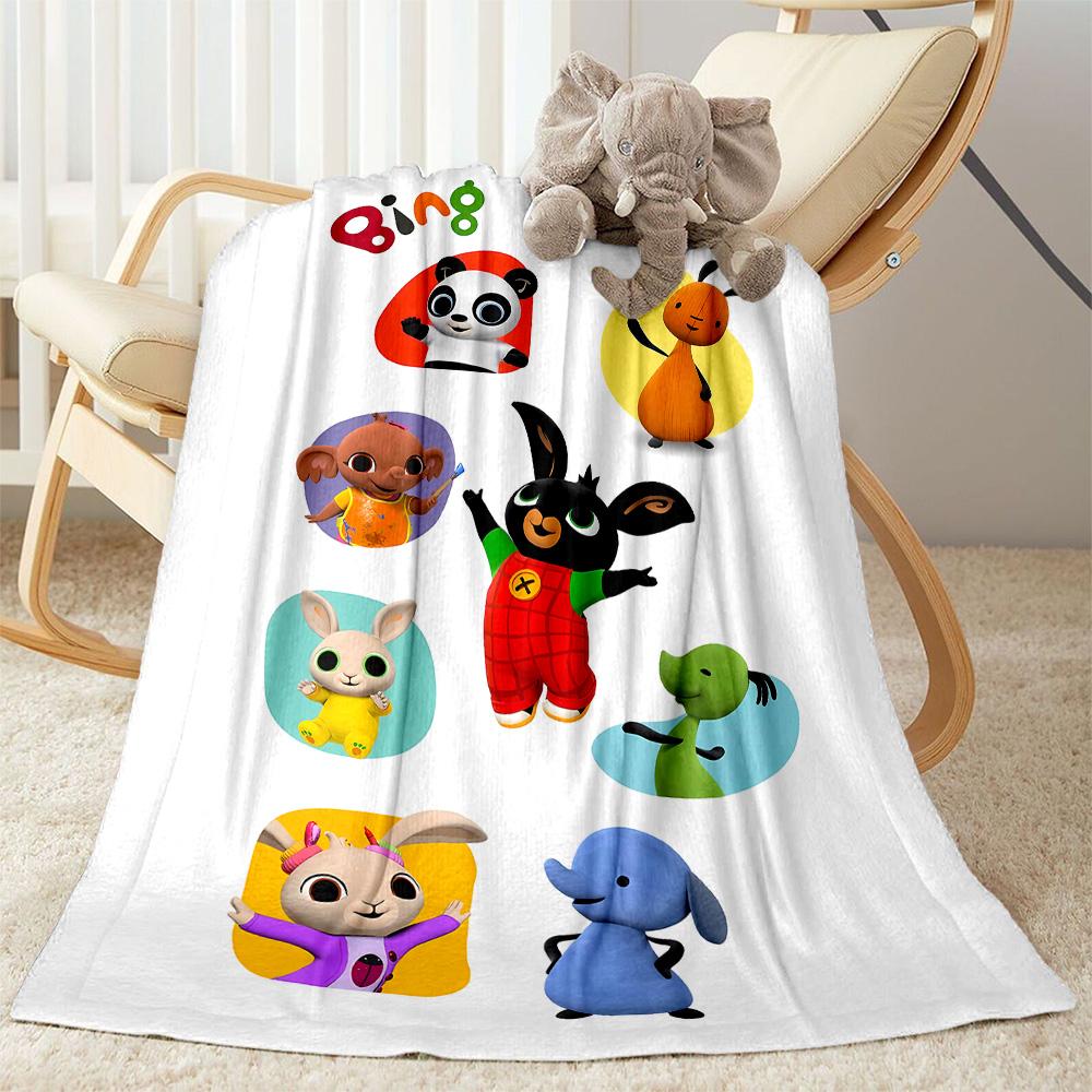 Animal Friends Adventure Blanket Soft & Cozy Suitable for Sofa Picnics Couch for All Seasons Playful Design Perfect Gift for Relatives and Friends