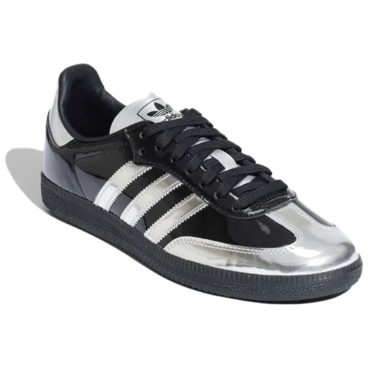 Adidas Atmos X Samba Tuxedo Unisex Sneakers Black Core-Black Metallic-Silver IH3364
