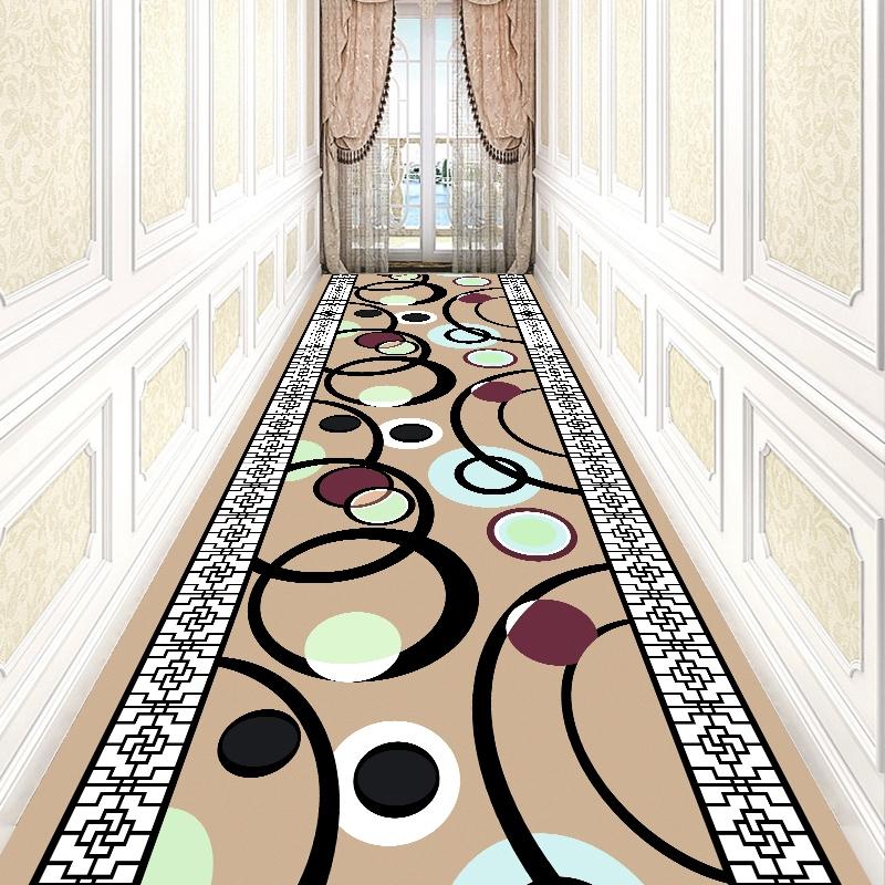 Luxurious Chinese Carpet Corridor Living Room Anti-Slip Home Carpet Thickened Anti-Collision Runner Floor Mat Lounge Rug Child