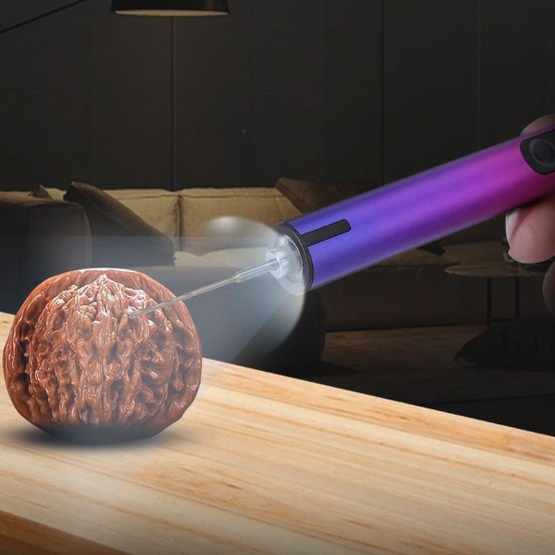 Pencil Grinder Electric Engraving Pen Electric 7 Small Drill Bits 3-Speed Cordless Small Drill Set For Jewelry Wood Metal Stone