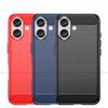For iPhone 16 Case For Apple iPhone 16 Pro Max Cover Bumper Shockproof Silicone TPU Protective Phone Black Cover For iPhone 16