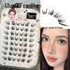 Adhesive-Free Qingqiu Tuoshan Fox Eyelashes: Thick, Natural Black-Brown Chinese Style