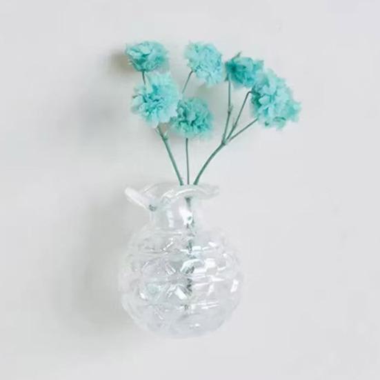 Mini Vase Refrigerator Magnet, Miniature Flower Vase Fridge Magnet, Plants Not Included, Cute Tiny Vase Magnet for Whiteboard Locker Office Kitchen