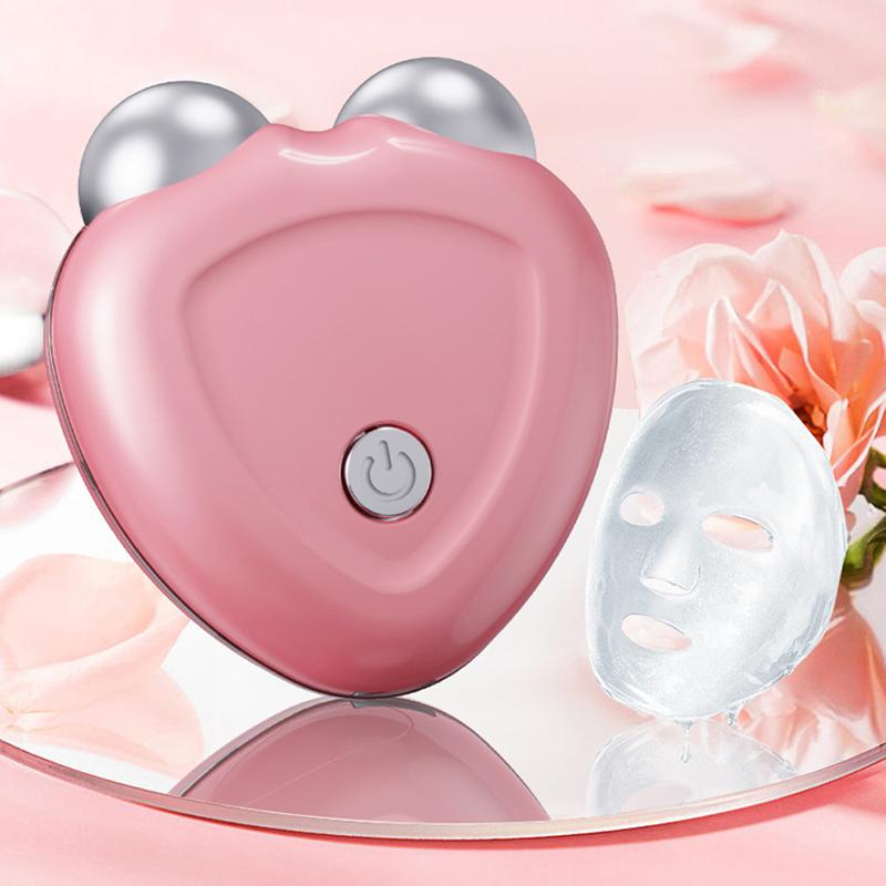 Microcurrent Facial Massager Face Lifting Machine EMS Roller Skin Tightening Rejuvenation Beauty Anti Wrinkle Skin Care Tool
