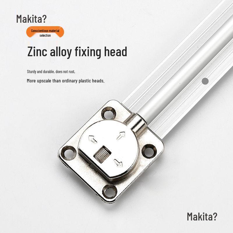 Nástěnný narovnávač dveří skříně bez drážky pro dvoukřídlé skříně