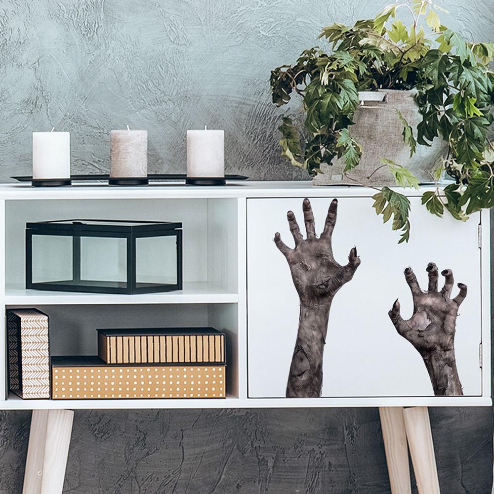 BOENTA Wandtatoo Geisteraufkleber Halloween Deko Horror Kreative Ghost Hand Zombie Horror Glasfenster Wohnzimmer Schlafzimmer Wandaufkleber 2 BOENTA Wandtatoo Geisteraufkleber Halloween Deko Horror Kreative Ghost Hand Zombie Horror Glasfenster Wohnzimmer Schlafzimmer Wandaufkleber 2