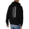 Converse Sweatshirts Men's Black Hooded Thickened Regular 10020816-A01
