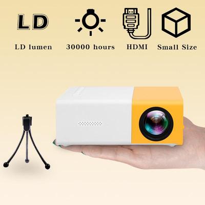 YG310 LED Home HD 1080P Mini Projector - Little Yellow Machine