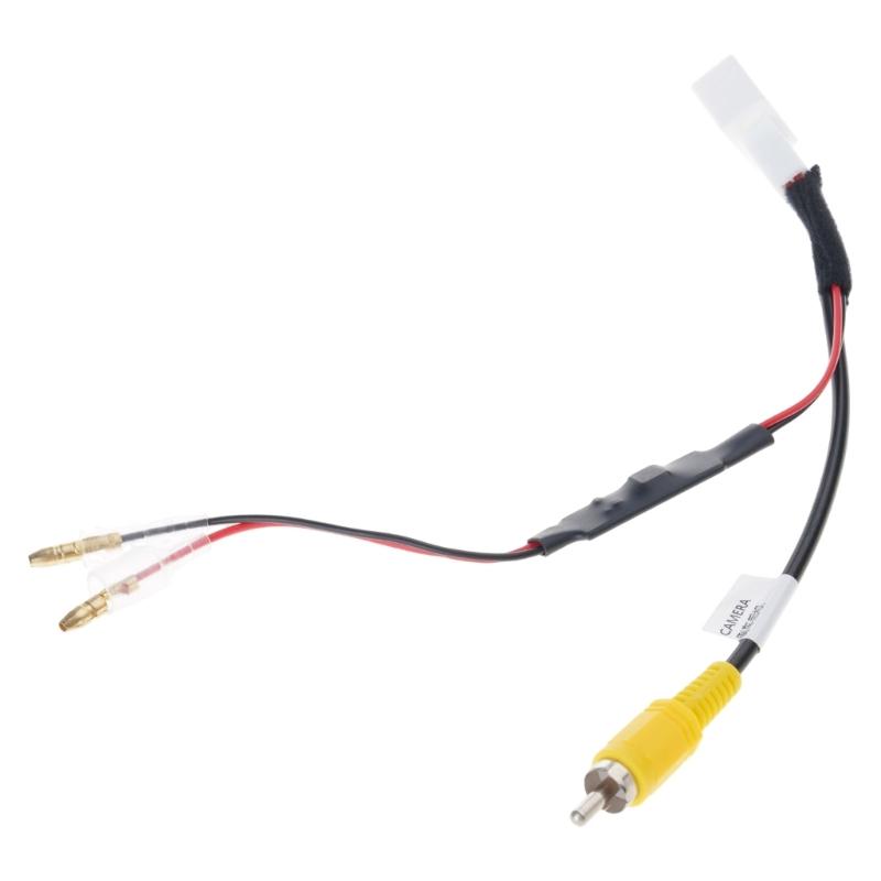 4 Pin Reverse Camera Output Video Plug Adapter Retention Wiring Cable Connector