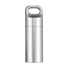 Waterproof Stainless Steel Mini Pill Box - Portable, Moisture-Proof Travel Medication Container