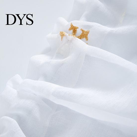 Easy Installation Pole Bag Valances Christmas Embroidered Valance Curtain, Sheer Light Filtering Candles Bells Curtains for Kitchen Windows