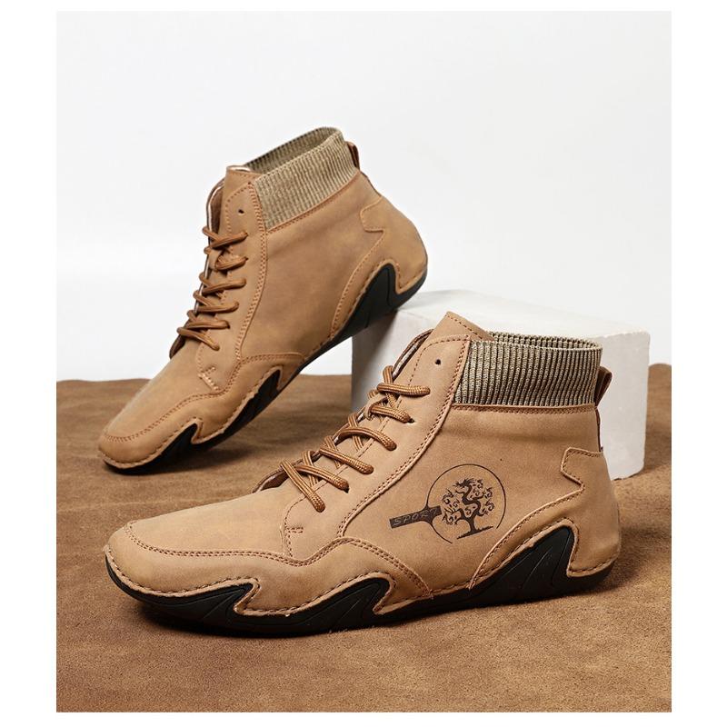 Men's Boots Large Men's Shoes High Top Men's Casual Shoes Boots