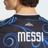 adidas Argentyna 26 Koszulka Wyjazdowa Messi Czarny/Błękitny Przejrzysty/Niebieski Wybuch Męskie Koszulki Czarny Błękitny Przejrzysty Niebieski Wybuch KH3940