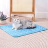 Summer Dog Cooling Mat Washable Ice Silk Self Cooling Pad for Small Medium Dogs Cats Anti-Slip Sleeping Pad for Crate Bed Floor Car Seat