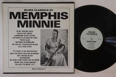 LP-skiva MEMPHIS MINNIE Blues Classics Av Memphis Minnie BC1 BLUES CLASSICS 1964 USA Blues Använd