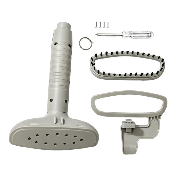ABS Garment Steamer Maintenance Head Set with Replacement Steam Head, Clip, Fastening Piece and Screws, Routine Clothing Care Accessory for Dress and