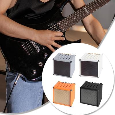 Gitarrenplektrum Halter Retro Verstärker Stil Gitarrenplektrum Display Case mit 5 Schlitzen Gitarrenplektrum Aufbewahrungsbox Geschenk für Gitarrenspieler Musikliebhaber