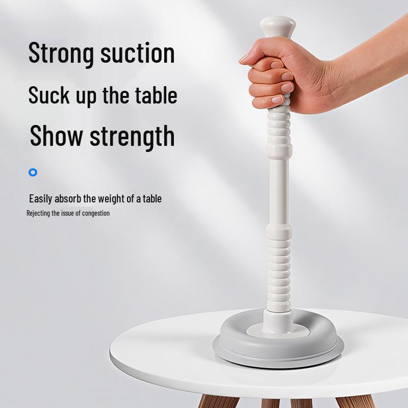 Toilet & Sewer Plunger Unclogger Tool