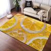 1Pcs Anti Fatigue Kitchen Rugs,  Lemon Fresh  Print Waterproof Non-Slip Thick Cushioned Kitchen Mat Heavy Duty Comfort Standing Mat for Kitchen