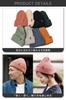 Nakota Organic Cotton Knit Cap for Men and All Solid Color Women, 100% Cotton, Ribbed, Watch, Season, Spring/Summer, [Garnet/One Size]
