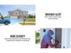 Smart Home Wireless Doorbell with Infrared Sensor and Long-Range Driveway Alarm