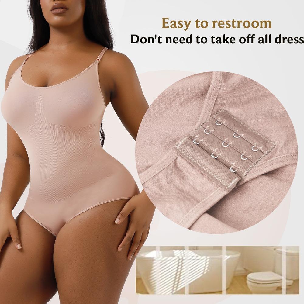 Body modellante da donna, body modellante con controllo della pancia, body modellante senza cuciture con vita stretta
