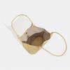 Korean version of casual soft leather tote bag women's texture woven shoulder bucket bag simple and versatile commuter underarm mother bag