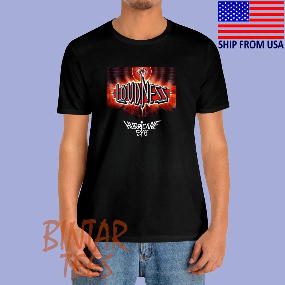 Loudness Hurricane Eyes Men s Black Size S to 5XL L