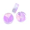 Transparent Creative Pendants for Jewelry Bracelet Making 3Pcs DIY Accessories Drop Oil Fashion Acrylic Peace Beads